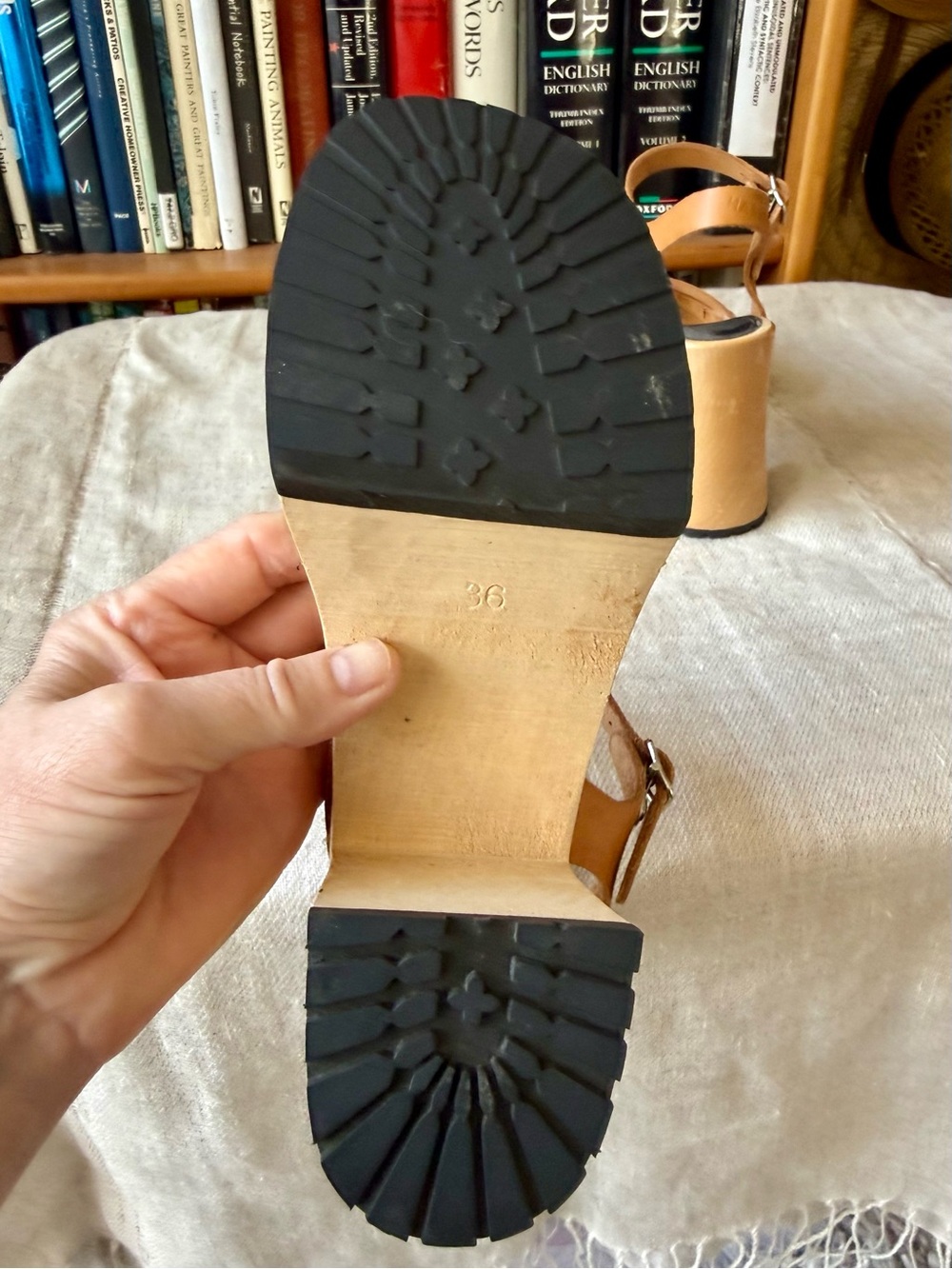 Swedish Hasbeens Clogs, EU36, FANTASTIC! - Picture 8 of 14
